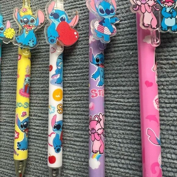 Stitch Gel Pens Set of 6 - Picture 5 of 8